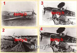 X25 Me 109 Photos Original, plus German War Correspondents combat reports