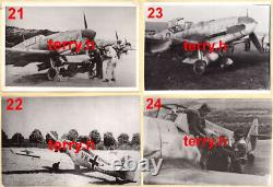 X25 Me 109 Photos Original, plus German War Correspondents combat reports